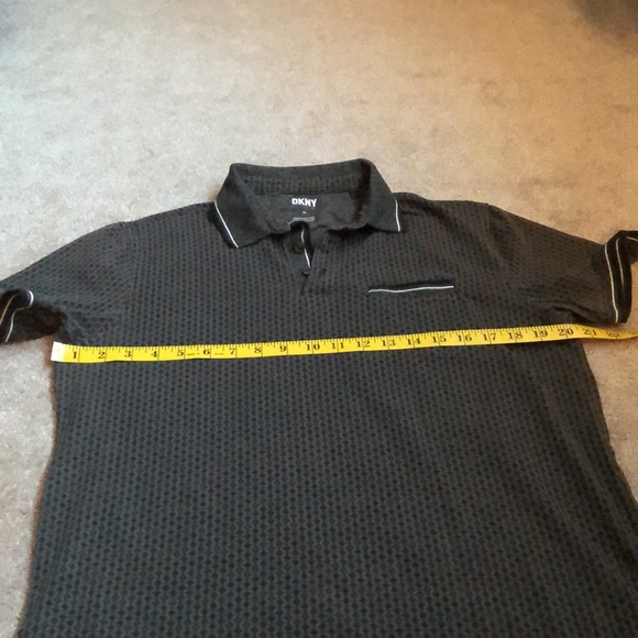 Men’s DKNY Collared T-Shirt - Picture 5 of 6